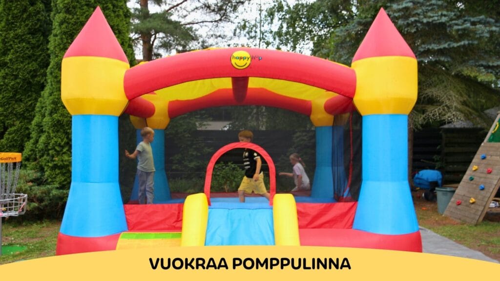 Vuokraa pomppulinna vetonaulaksi synttäreille tai muihin juhliin! 